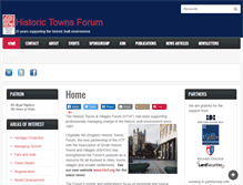 Tablet Screenshot of historictownsforum.org